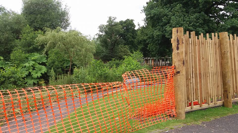 New Enclosure Being Built