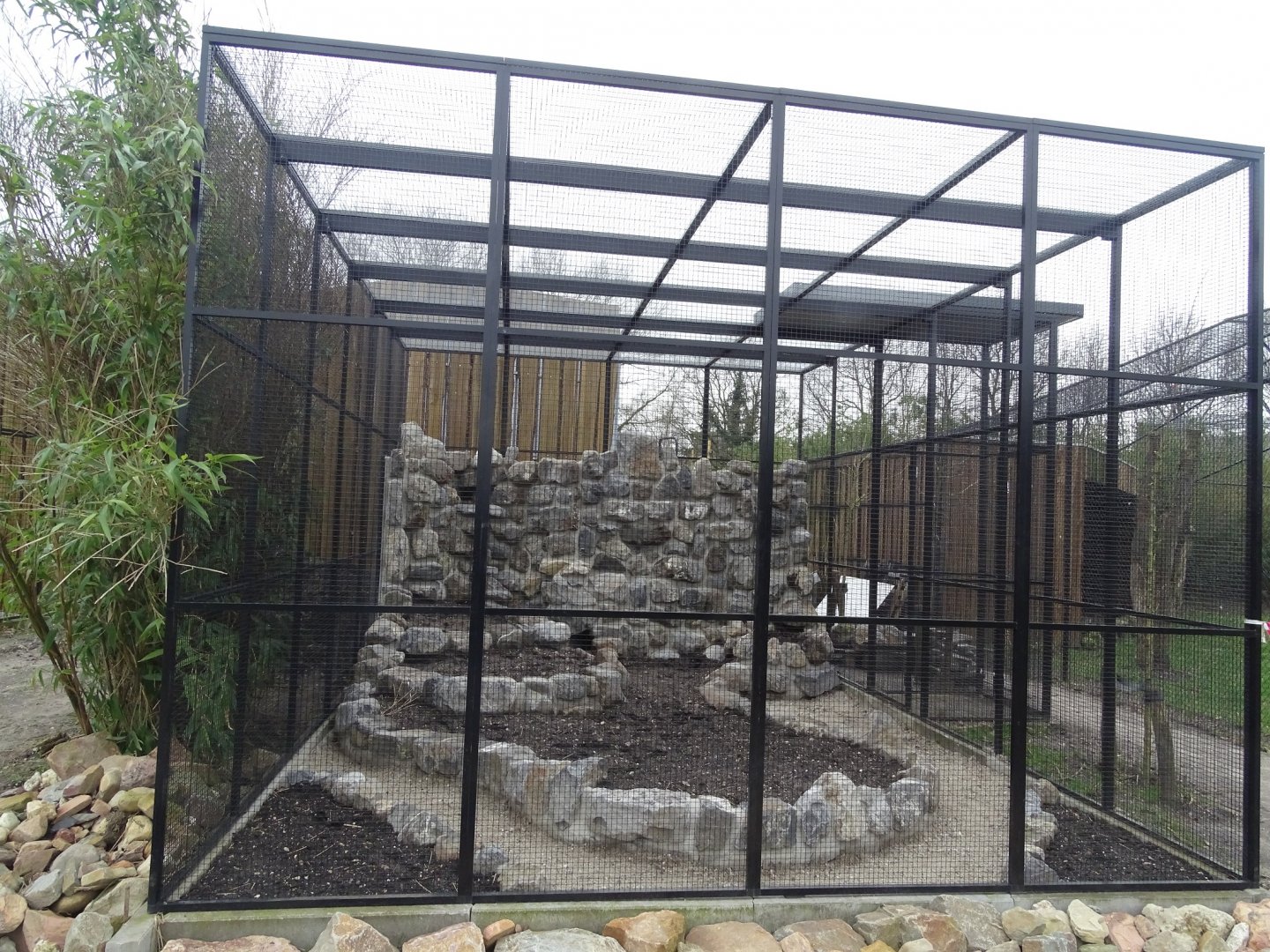 New enclosure for European birds