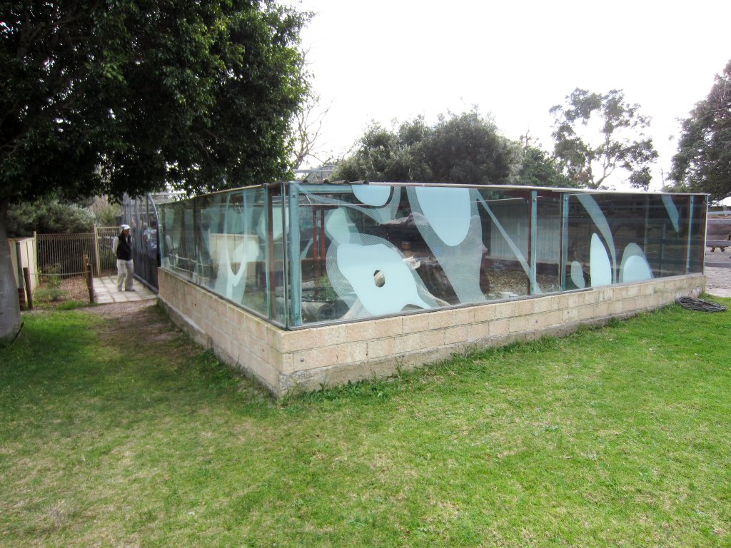 New enclosure under construction