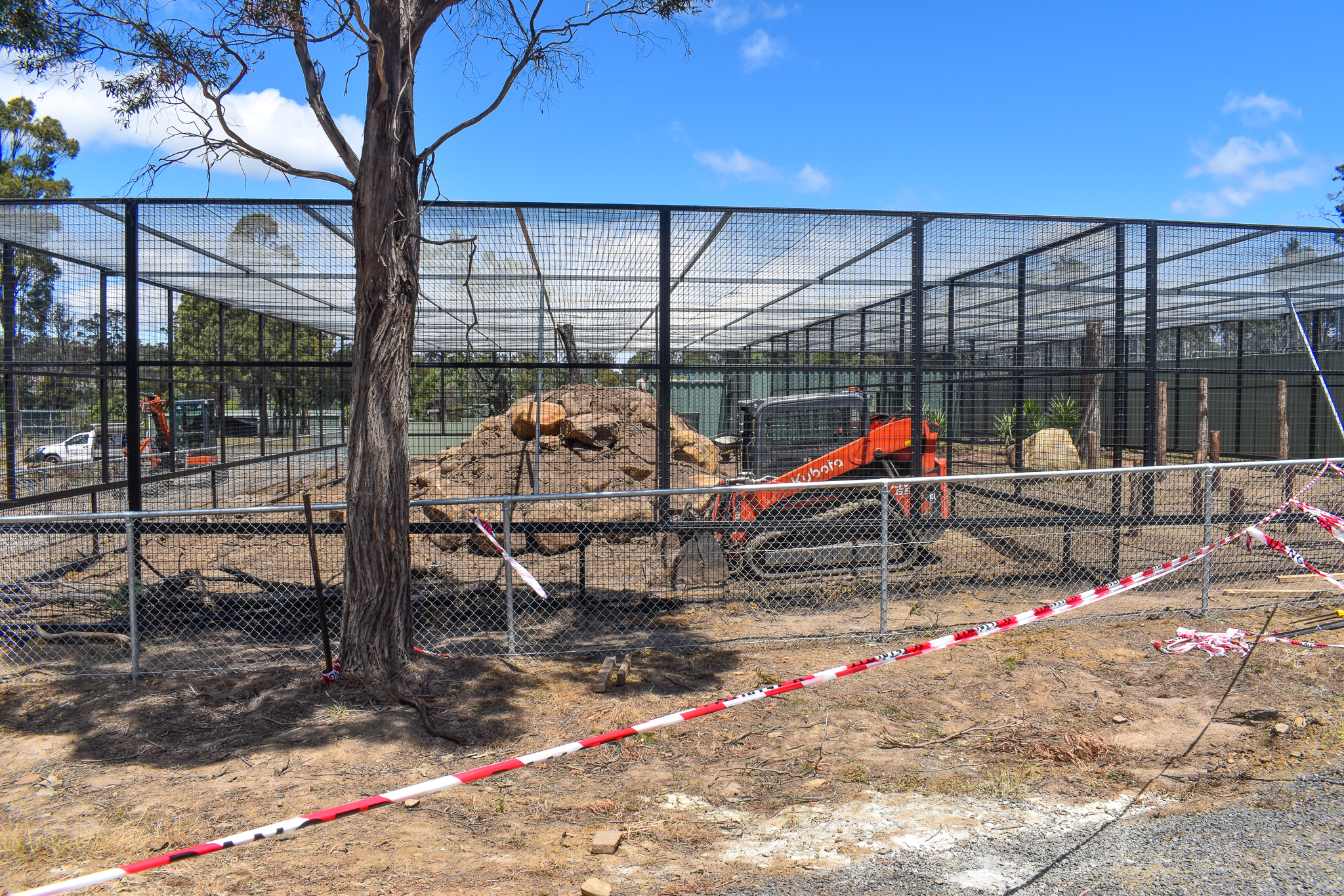 New enclosure (under construction)