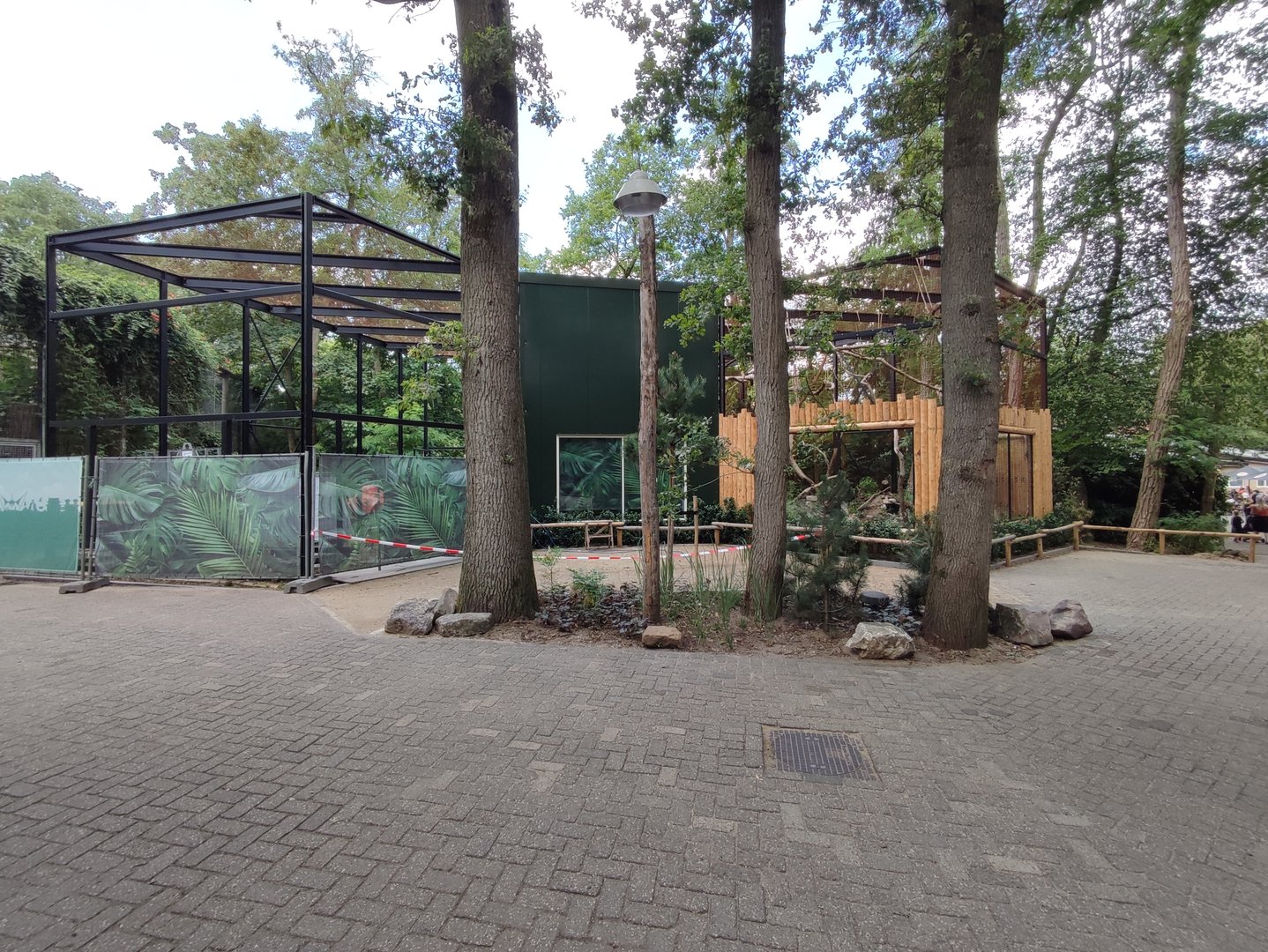 New enclosures for yellow-throated marten