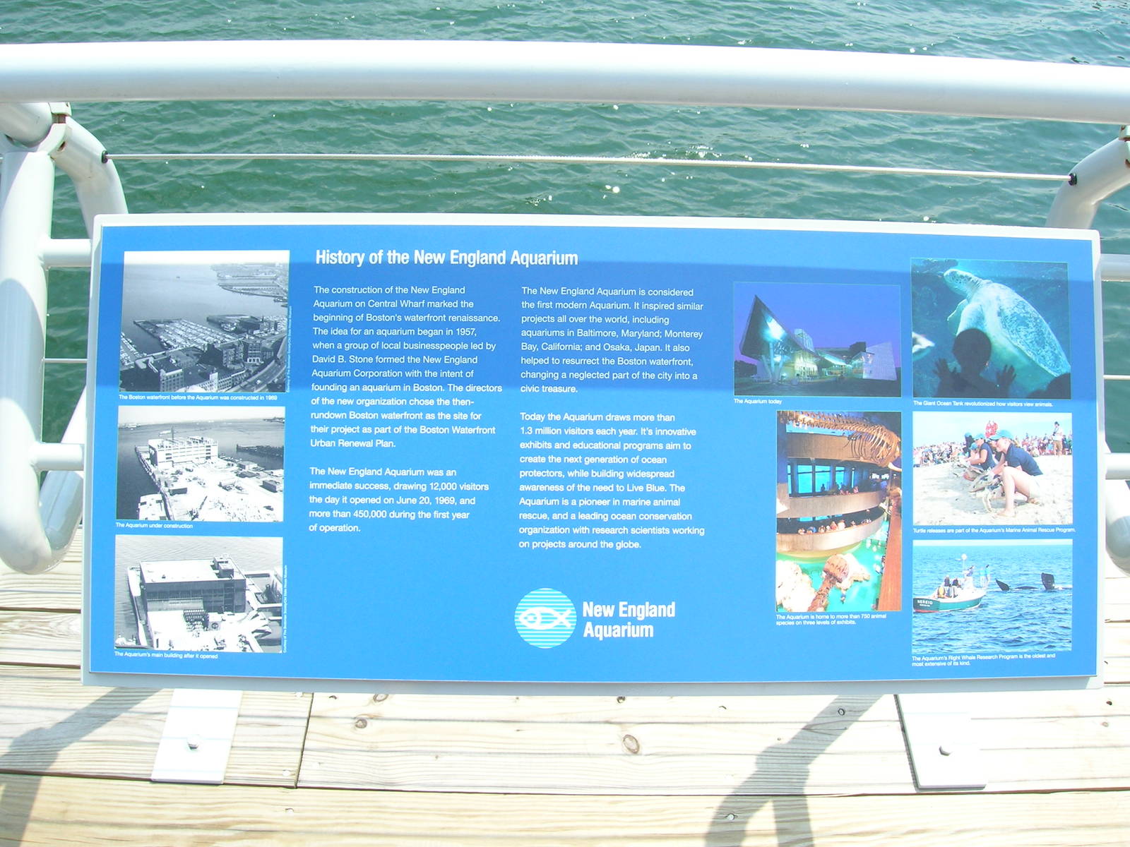 New England Aquarium Main Entrance