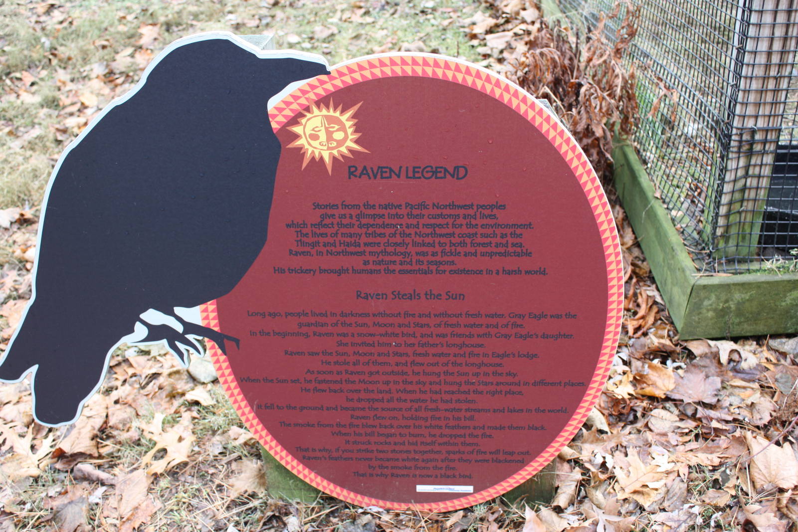 New England Farmyard- Raven Legend
