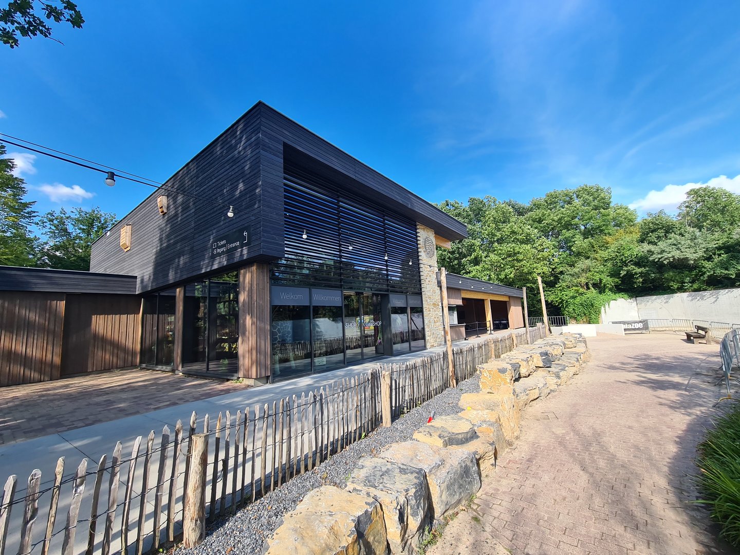 New entrance building