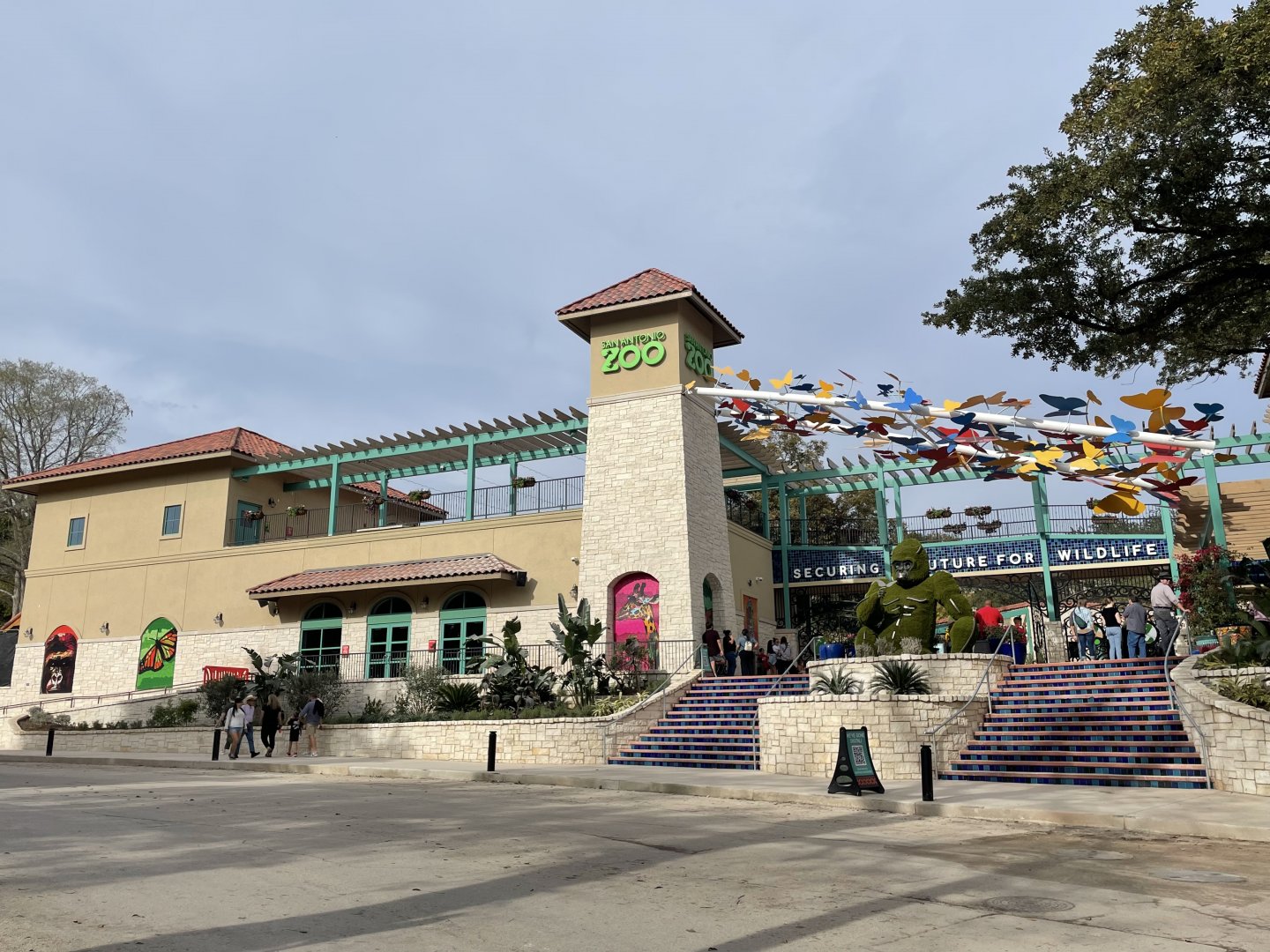 New entrance building