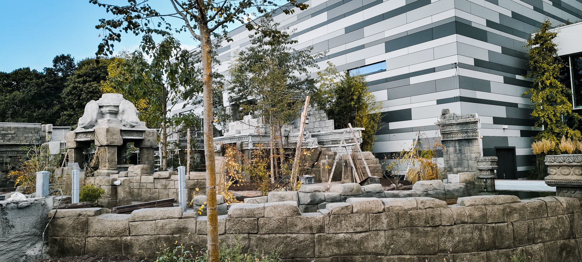 New entrance exhibit