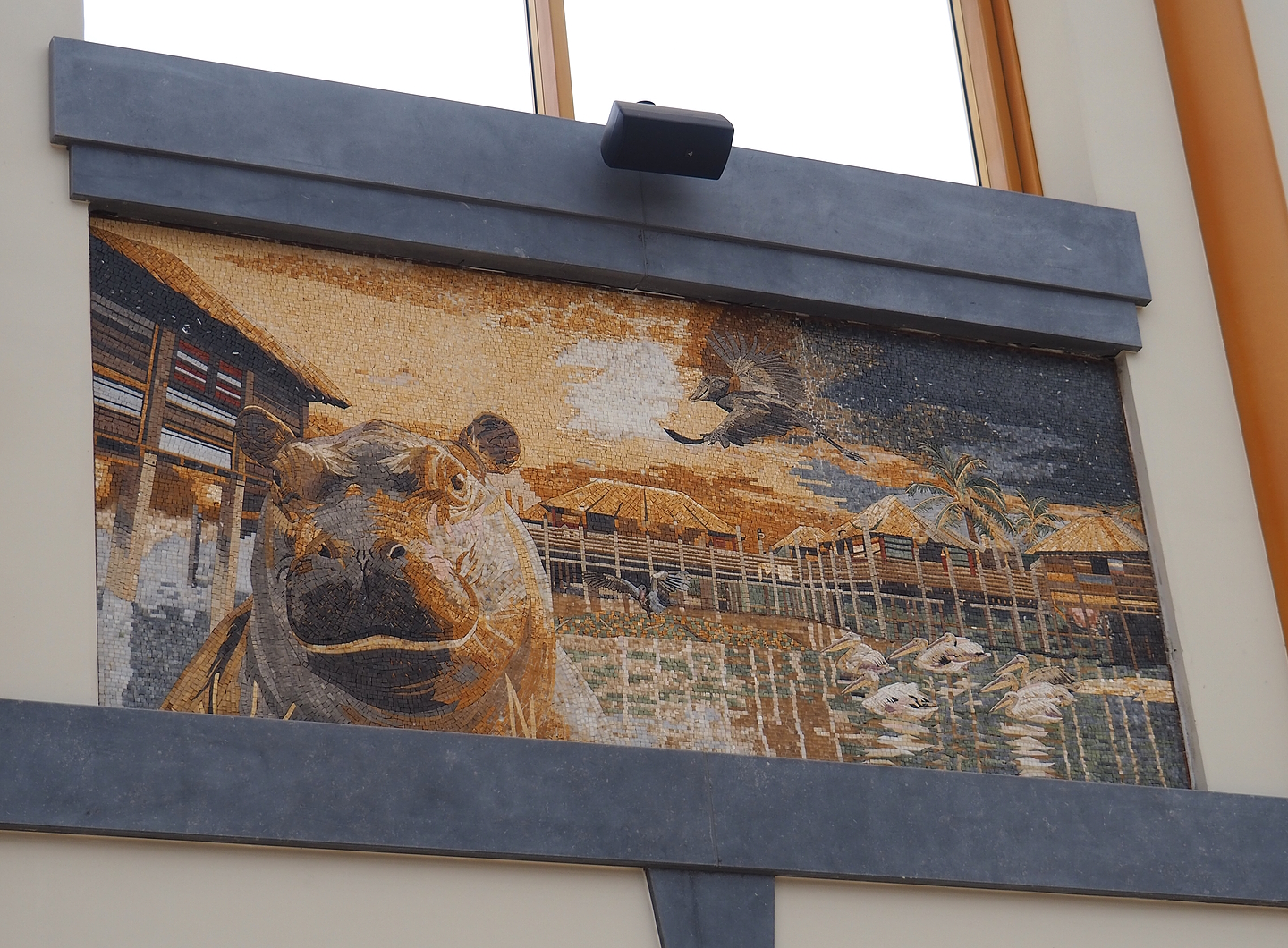 New entrance gallery - Mosaic of The Land of Origins, 2023-05-15