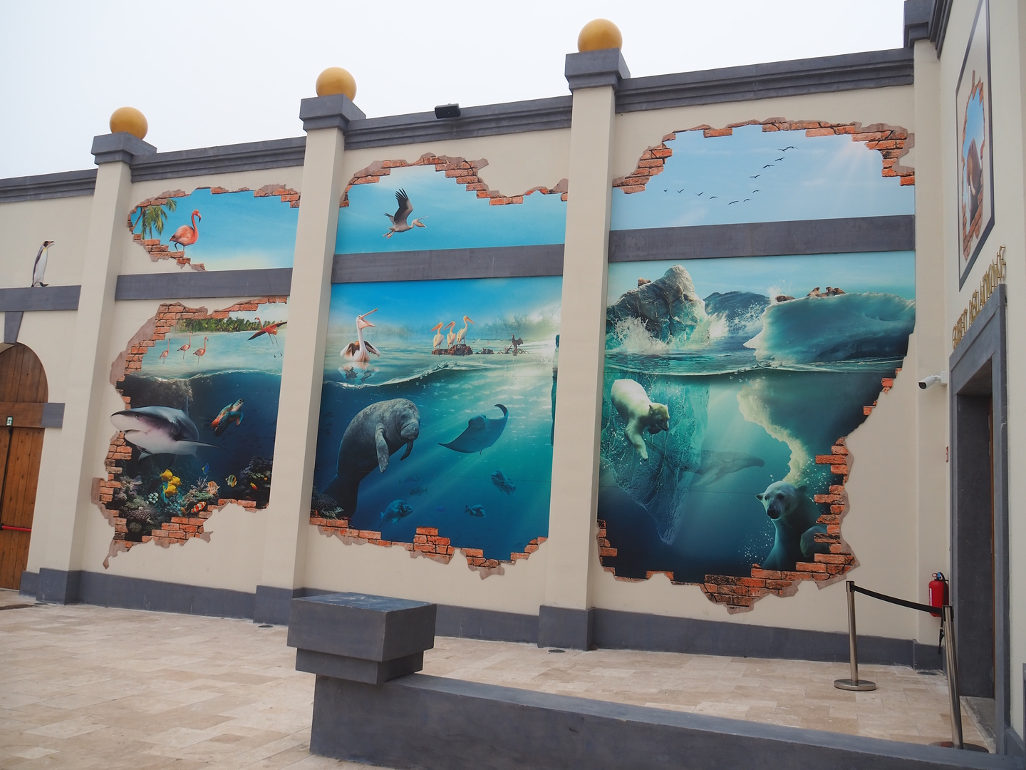 New entrance - Murals, 2023-05-15