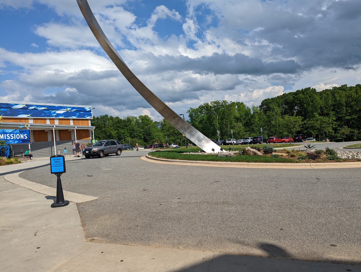 New entrance plaza renovations