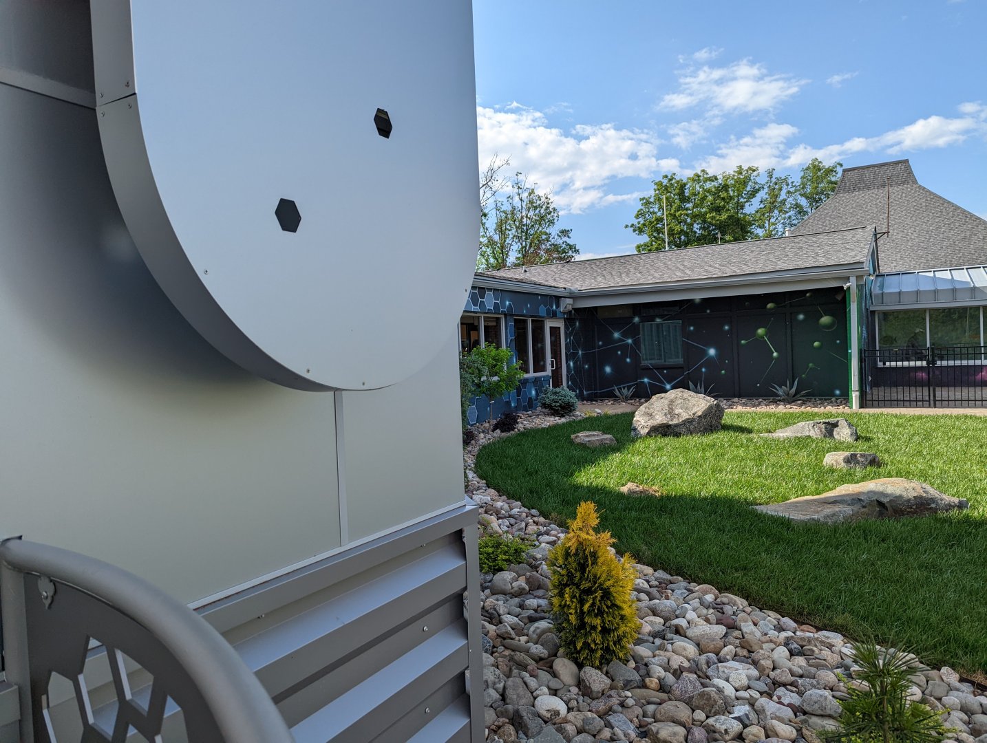 New entrance plaza renovations