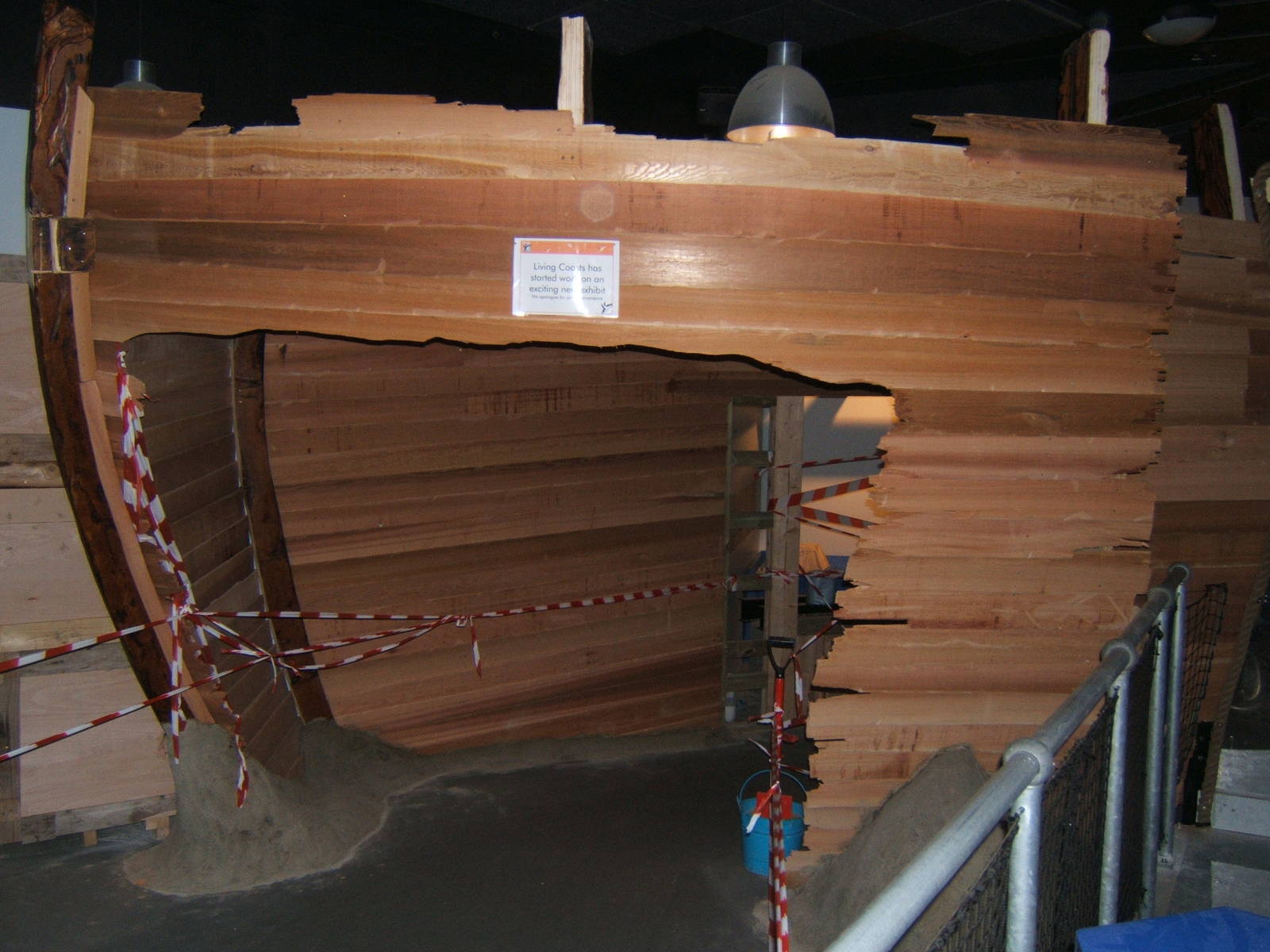 New exhibit being built