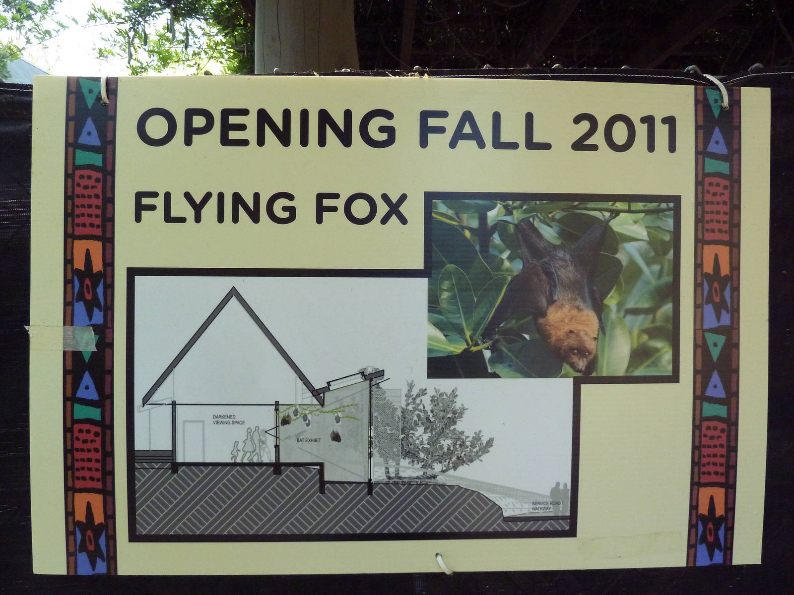 New Exhibit Sign