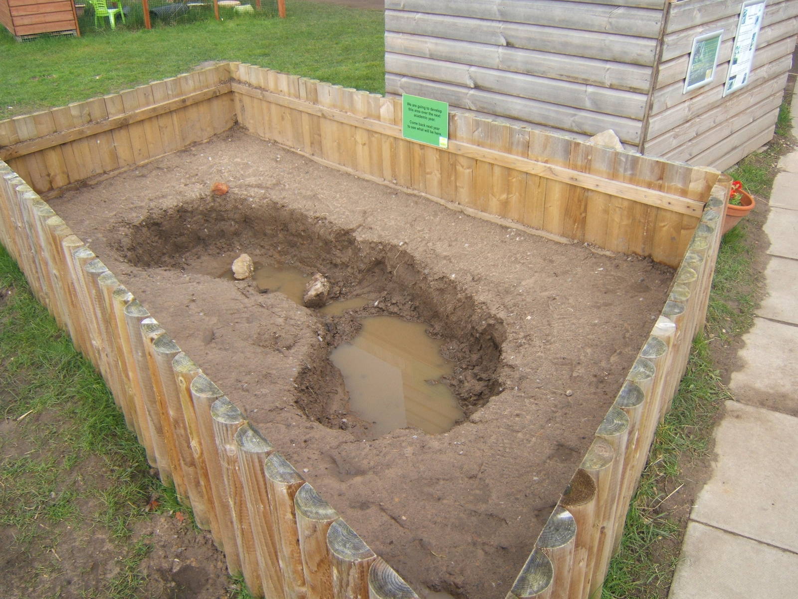 New exhibit under construction