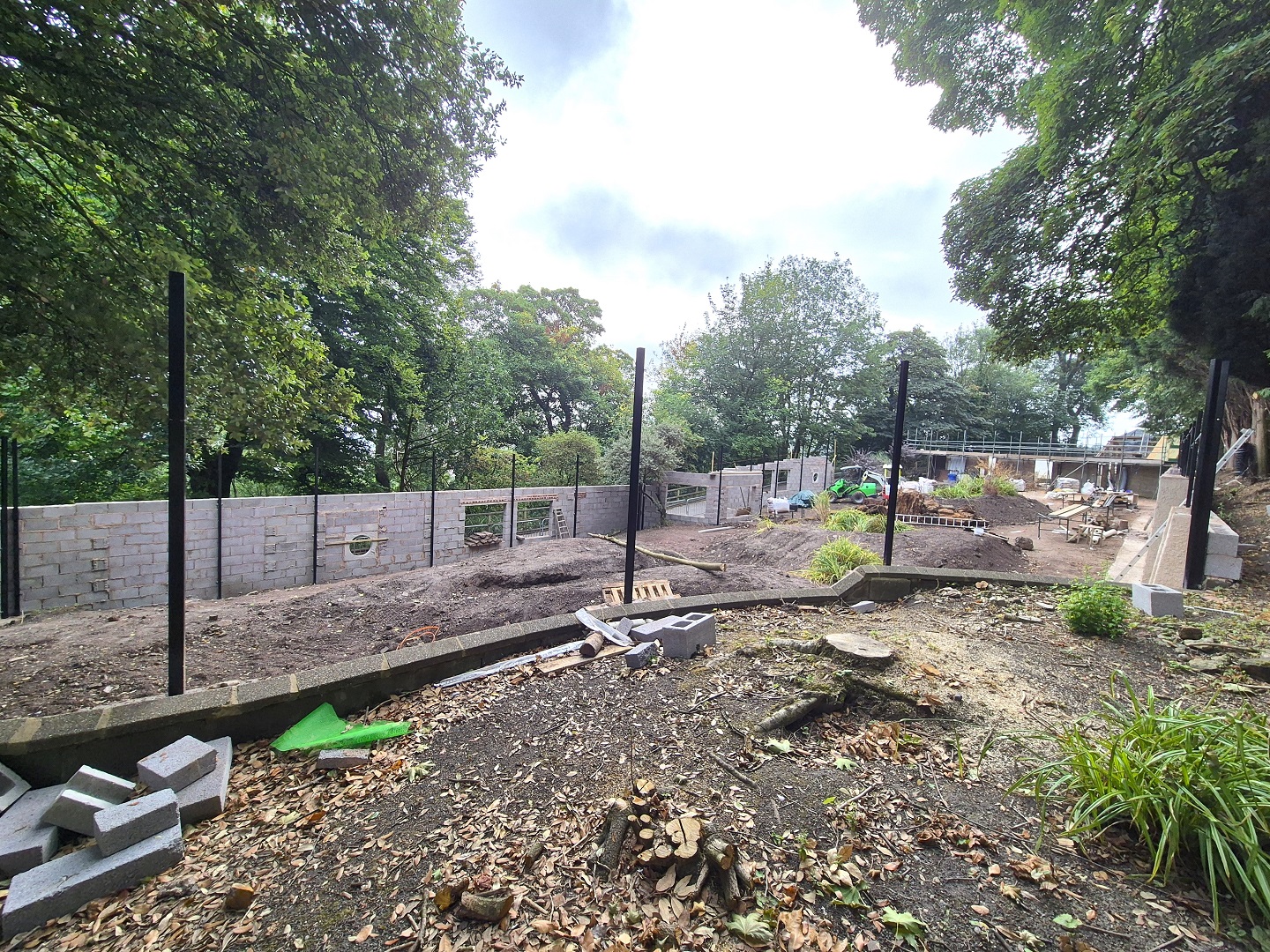 New exhibit under construction.