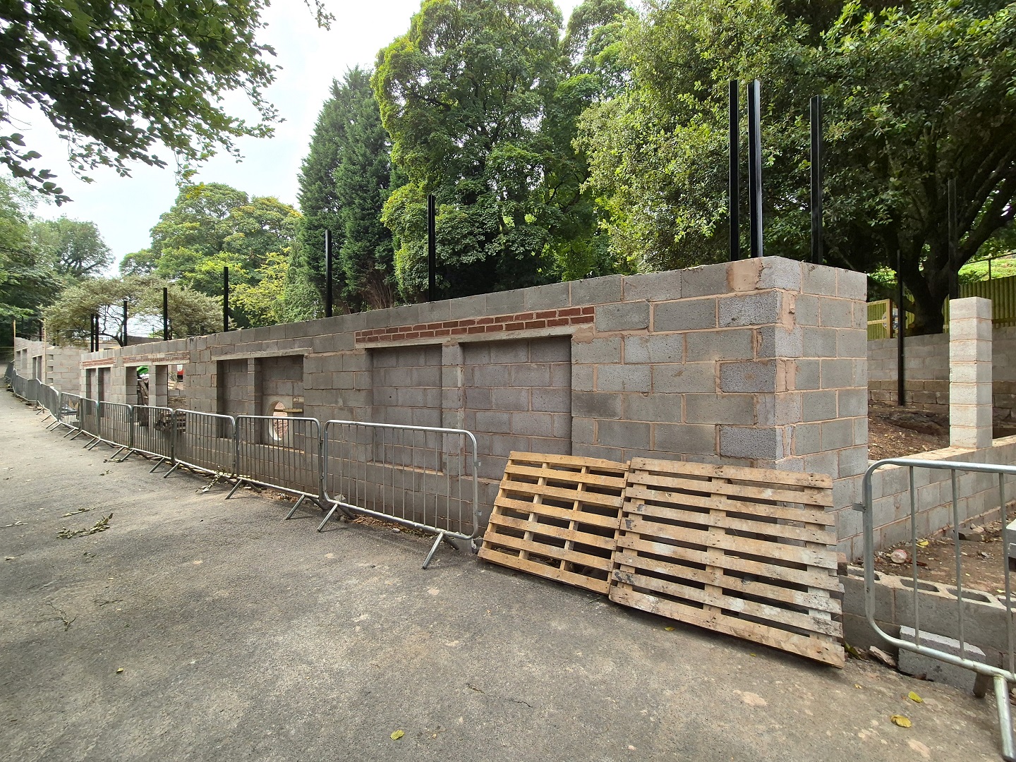 New exhibit under construction.