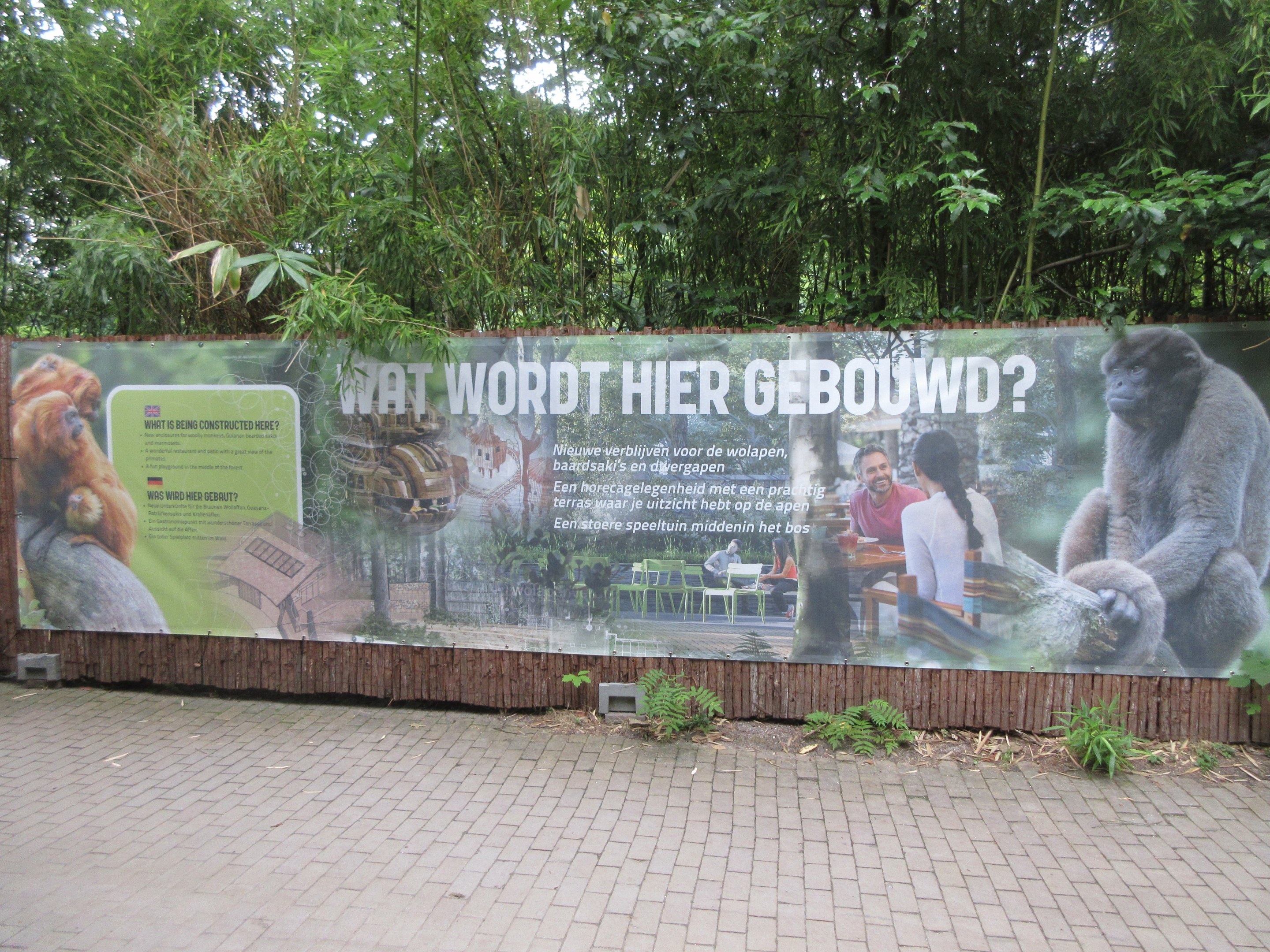 New Exhibits - huge sign