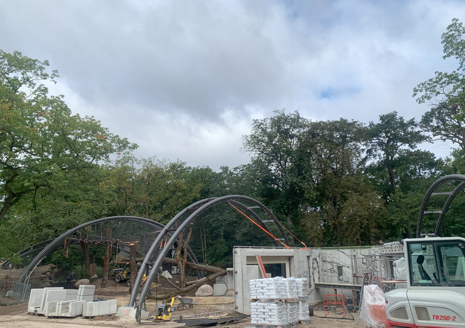 New extensions for Persian Leopard and Sumatran Tiger enclosures