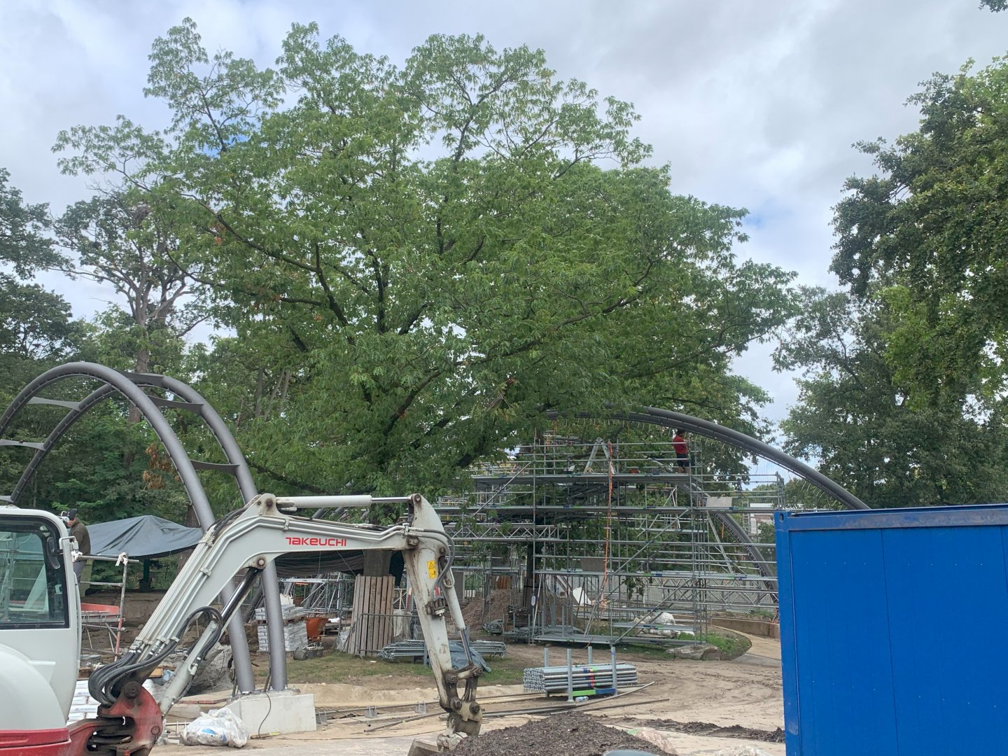 New extensions for Persian Leopard and Sumatran Tiger enclosures