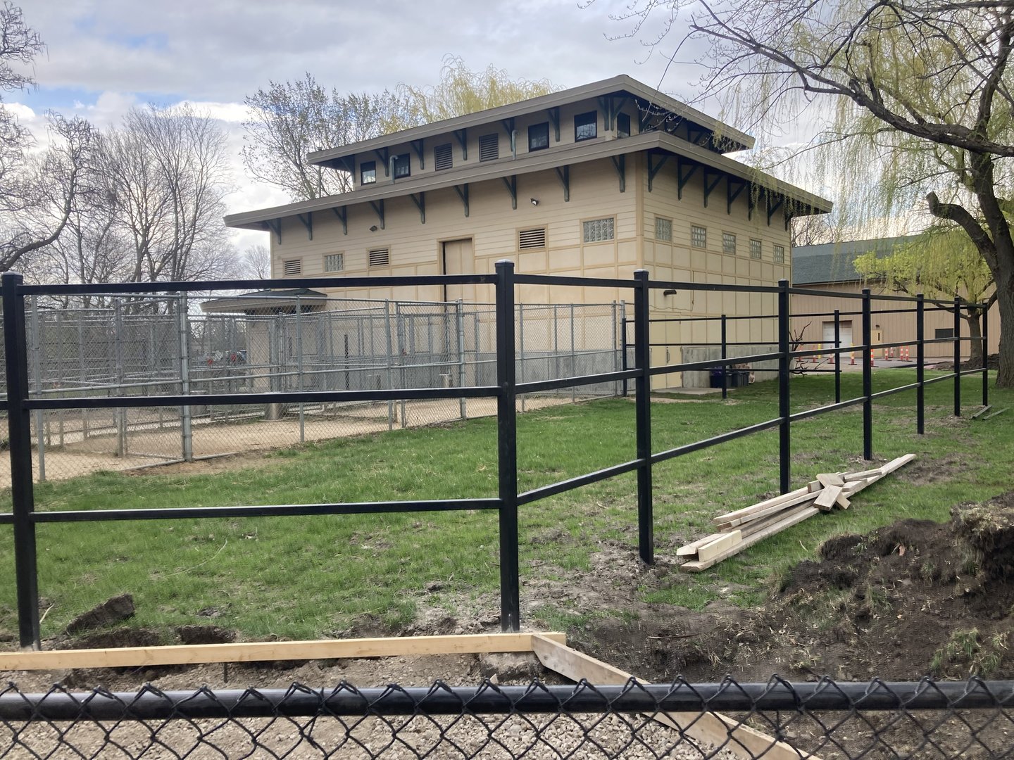 New Fencing/Expanded Giraffe Exhibit