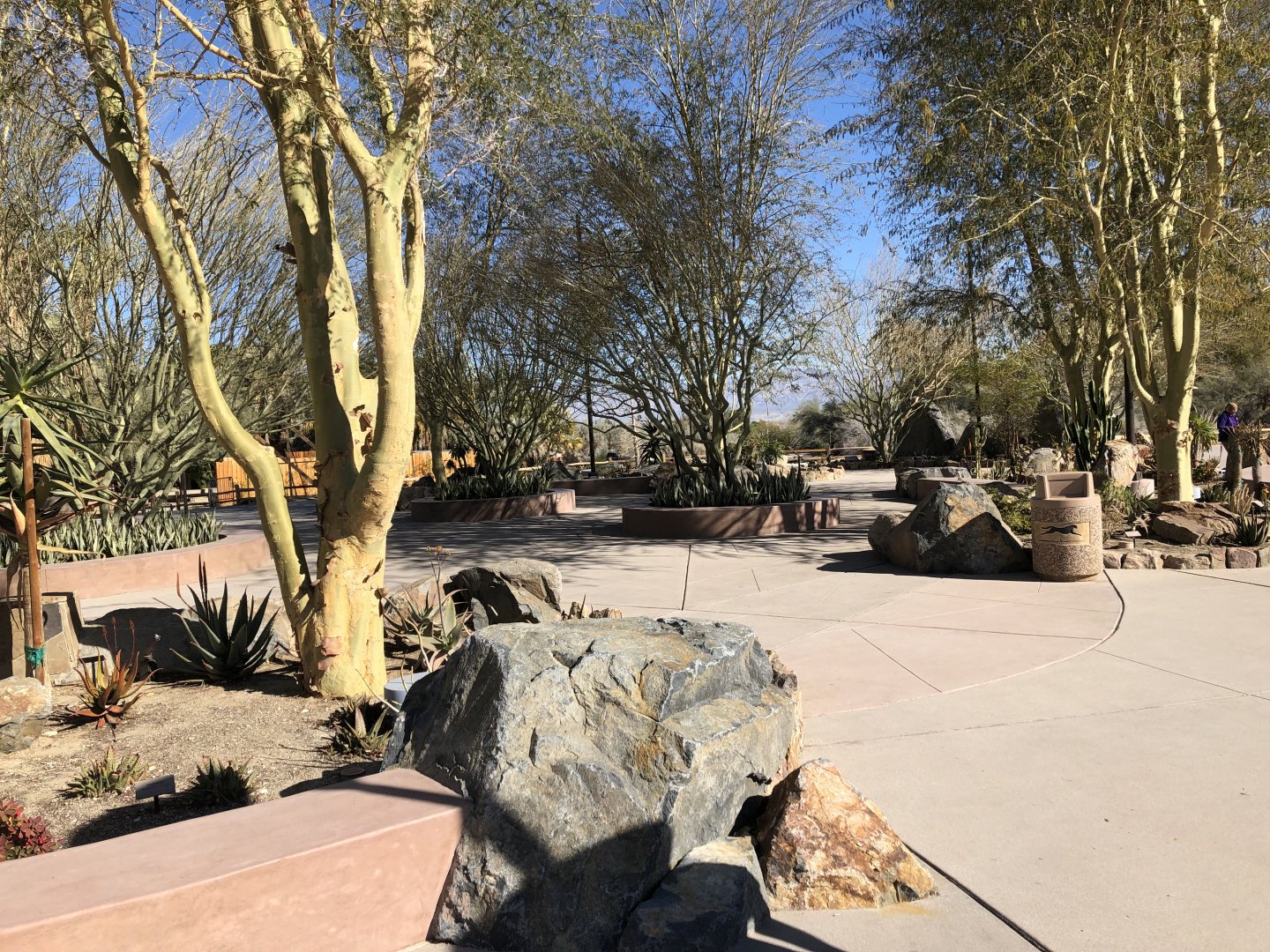 New Garden Next to Entrance