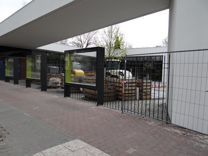 New gate  - still in the repair