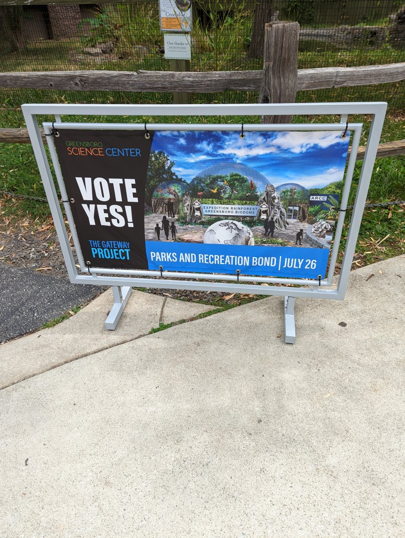 New Gateway Project promotional signage