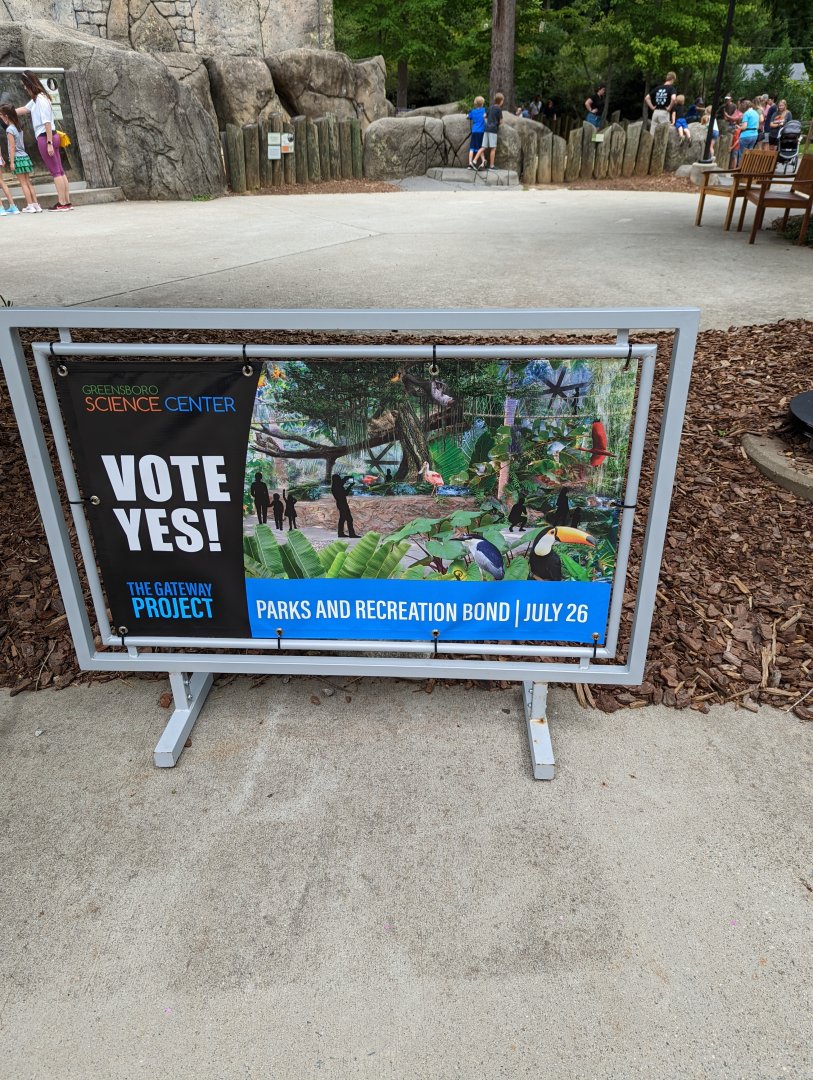 New Gateway Project promotional signage