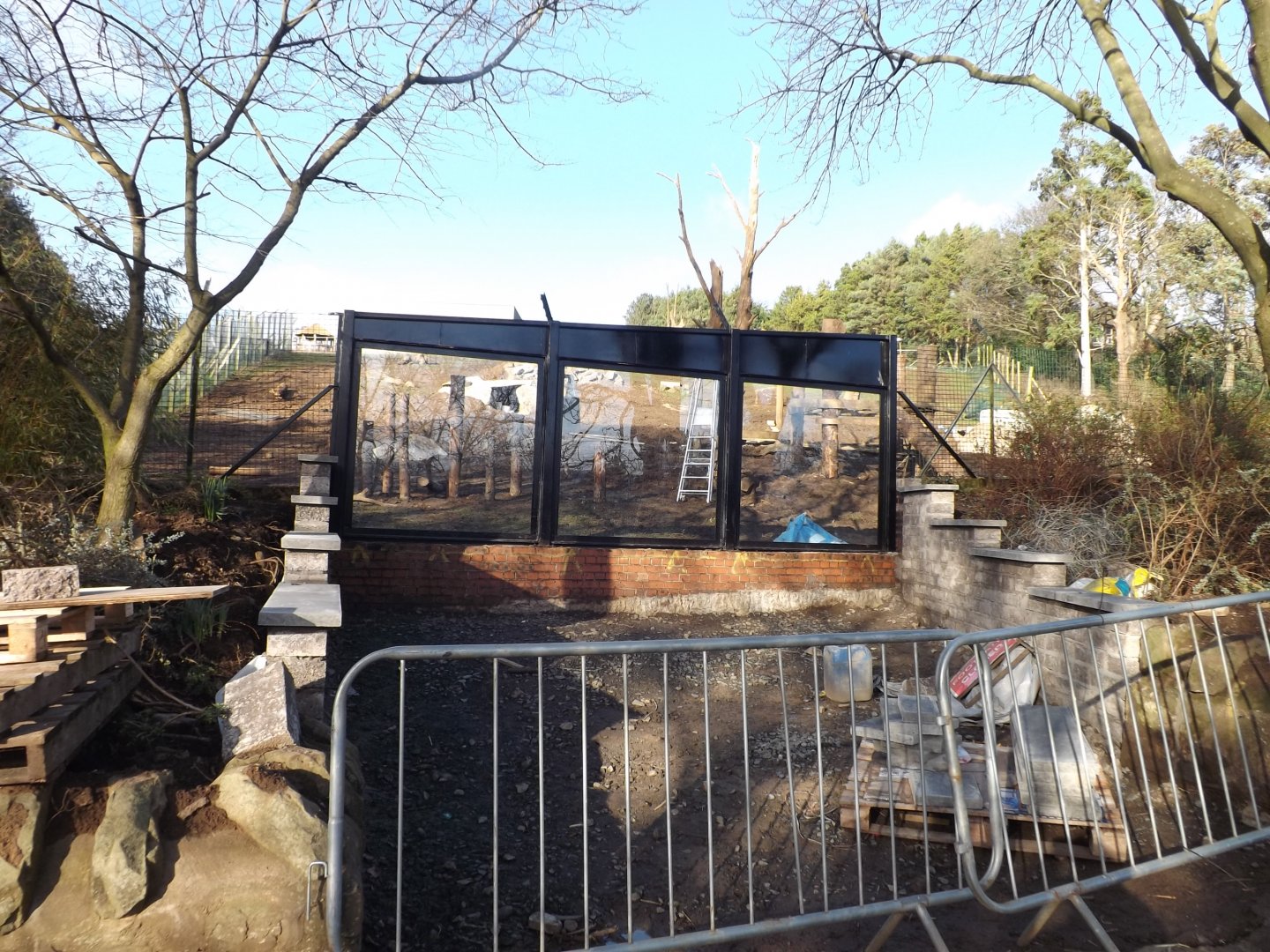 New Gelada viewing area