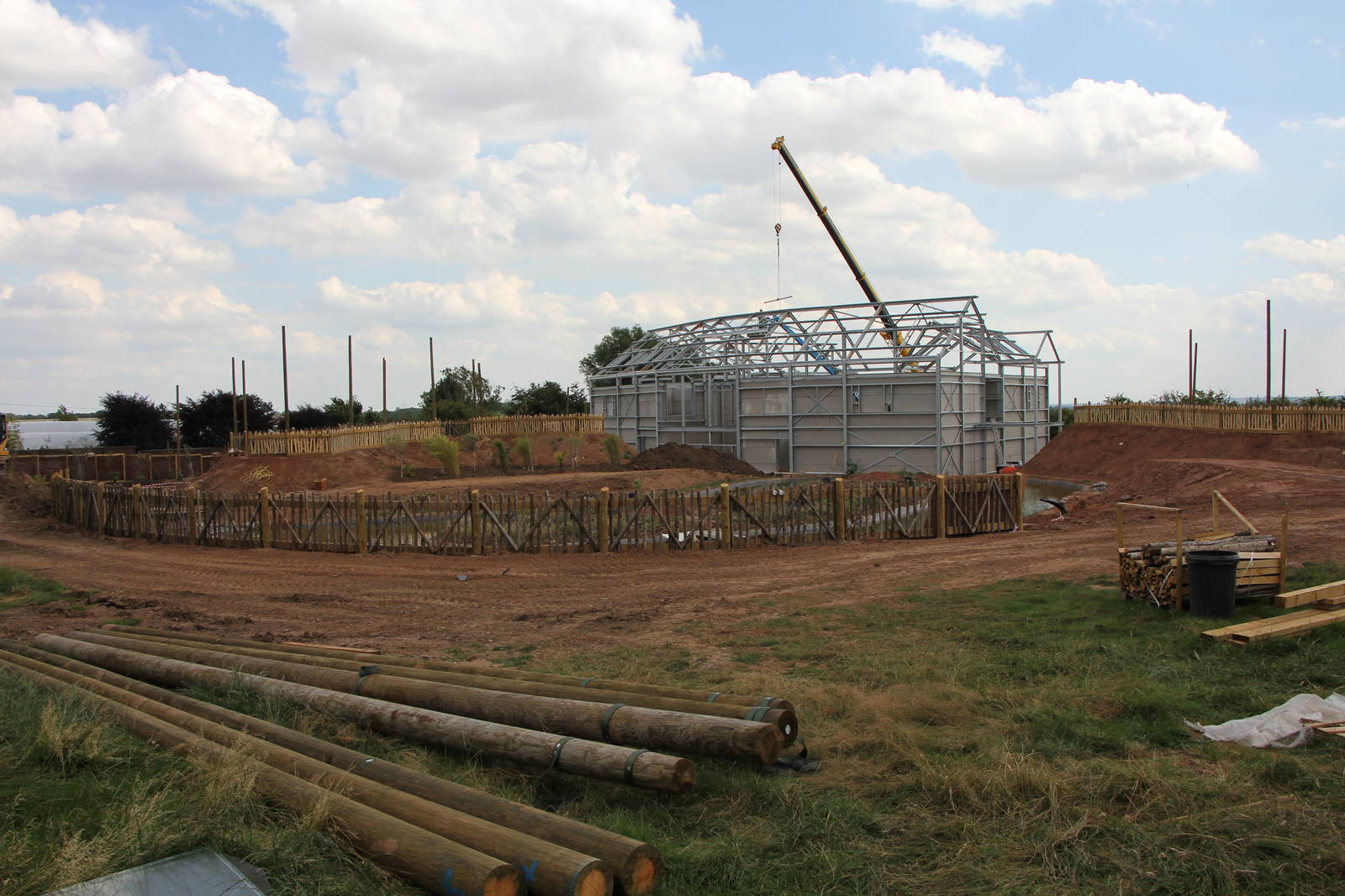 New gibbon enclosure. 8-8-15