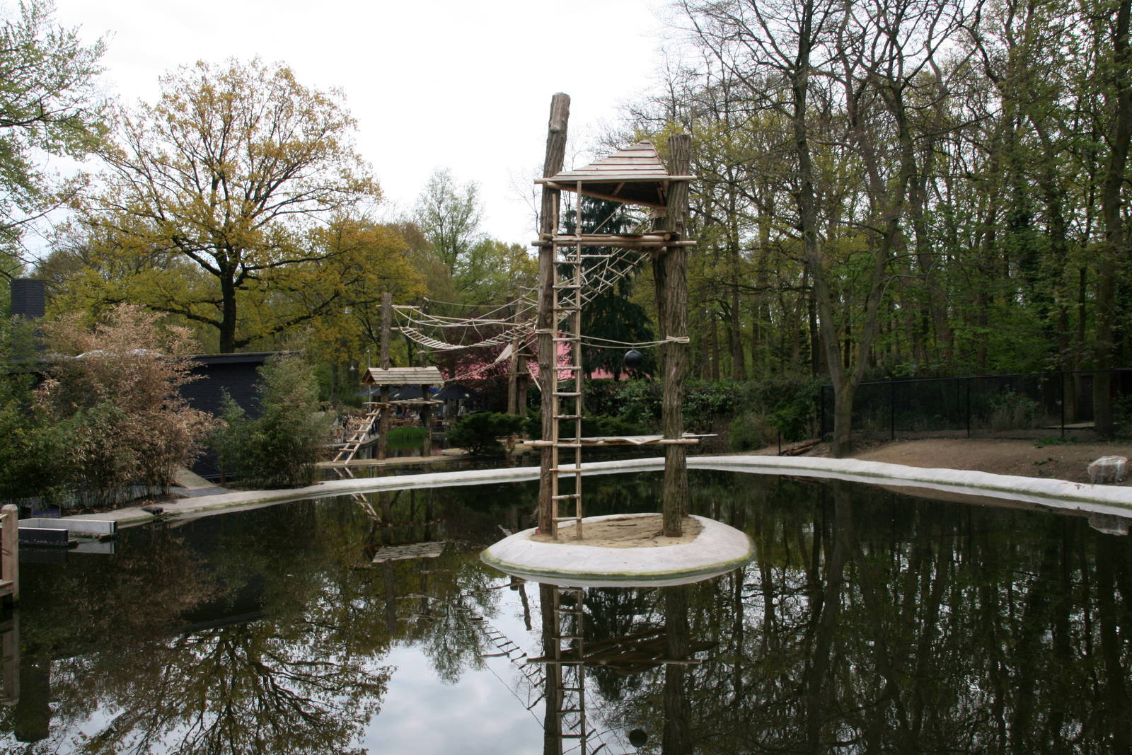 new gibbon island in the new pelican pond