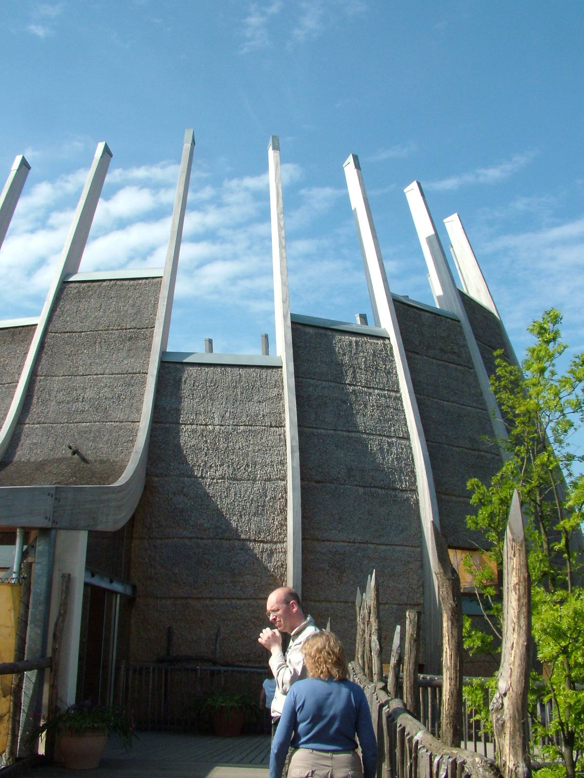 New Giraffe House at Rotterdam 10/05/09