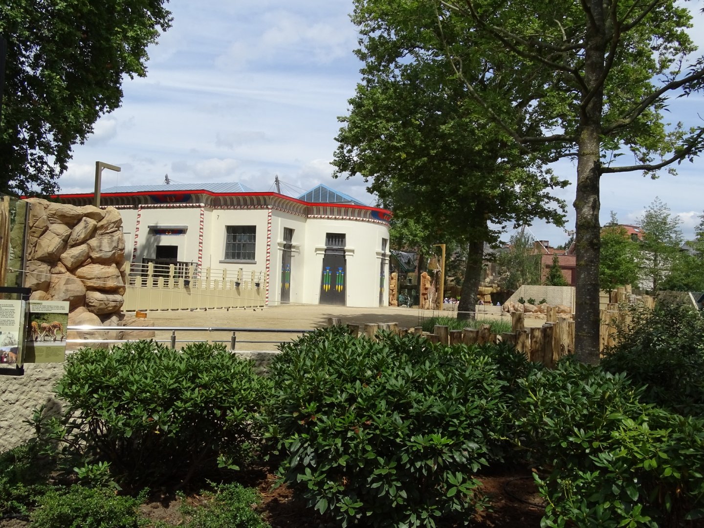 New Giraffe/Mountain zebra enclosure