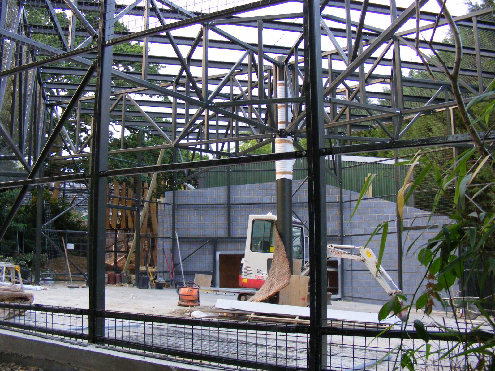 New gorilla extension at Chessington Zoo, 25 June 2010