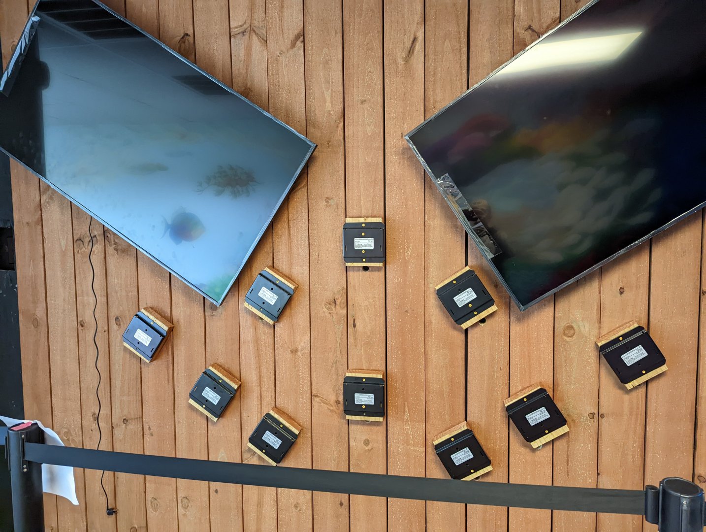 New graphics being installed