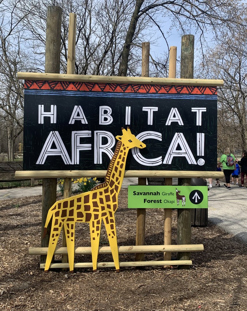 New Habitat Africa! sign