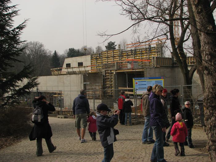 New hippo house contruction site