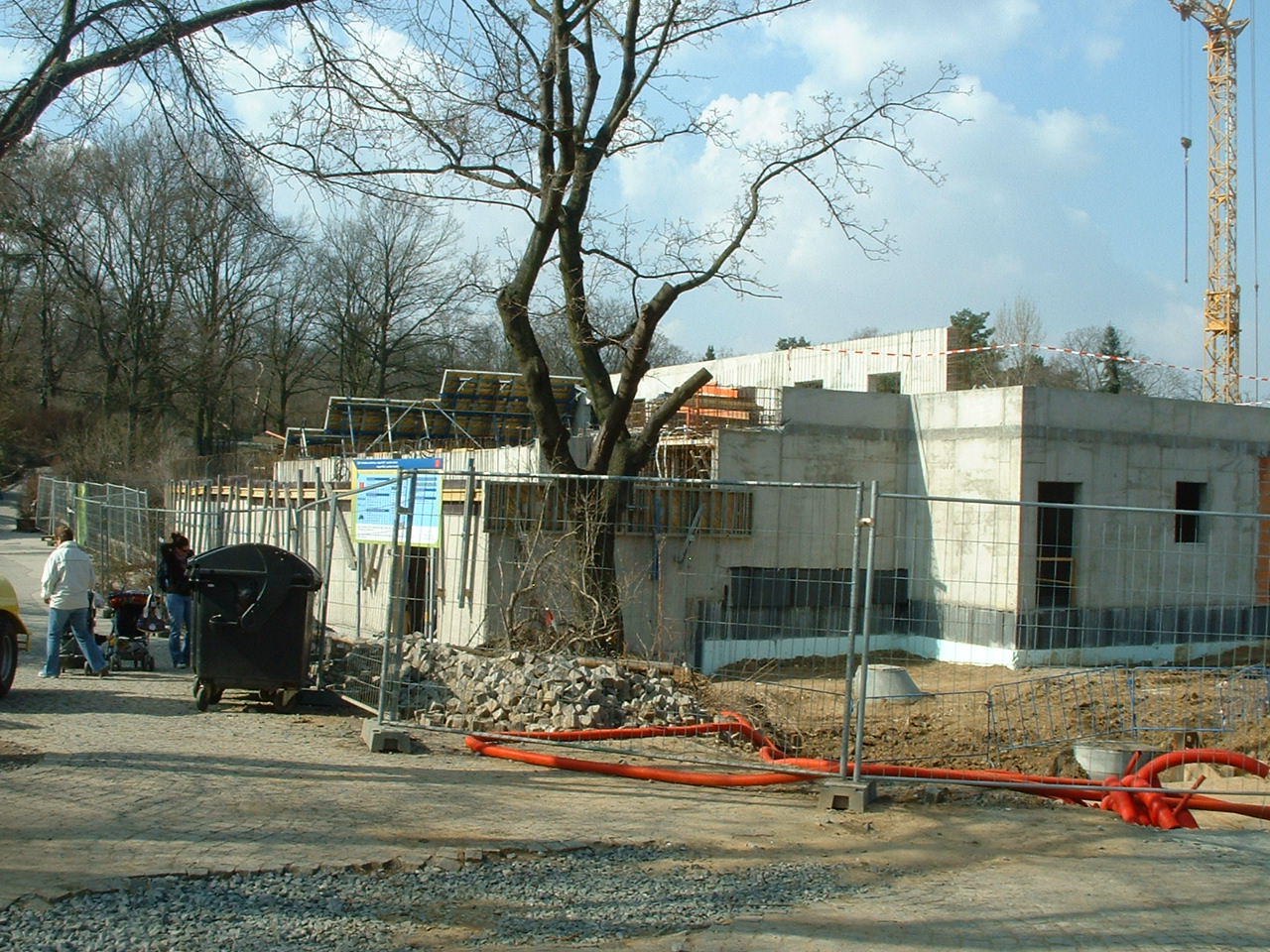New Hippo House - Prague Zoo - March 2011