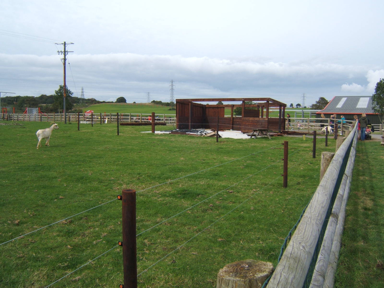 New Hoofstock stabling being built