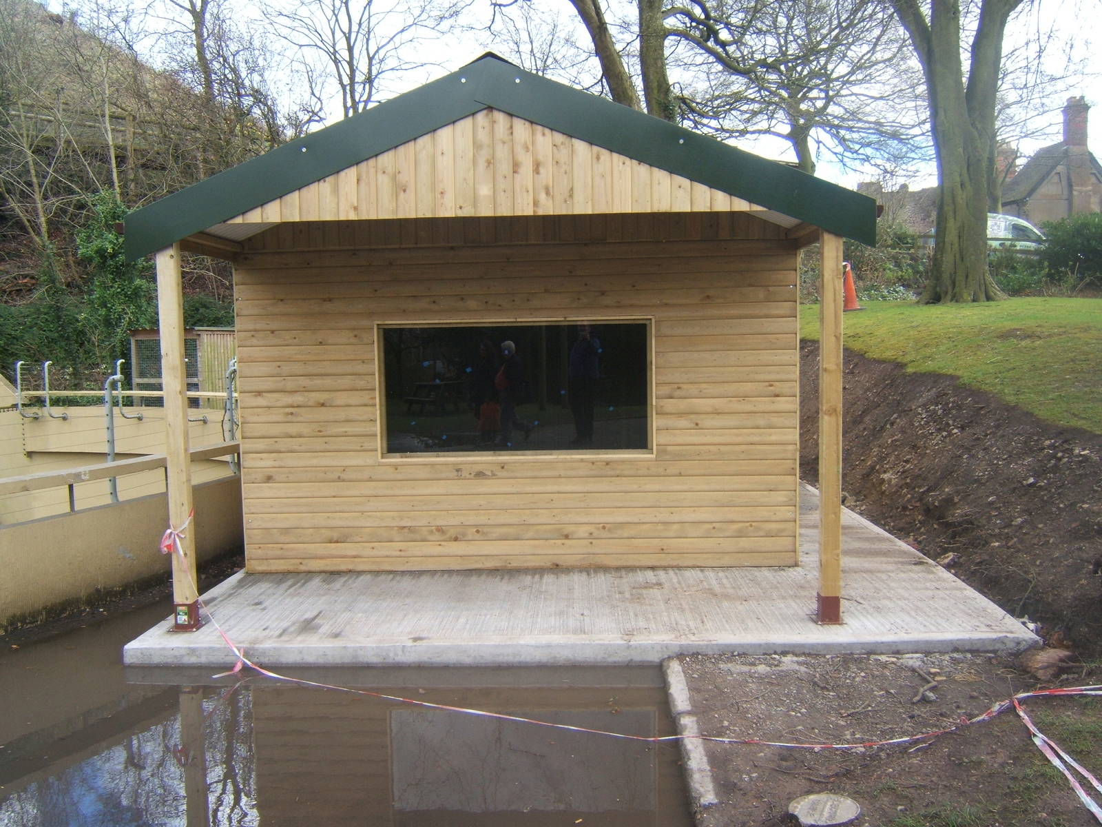 New House by old Macaque enclosure