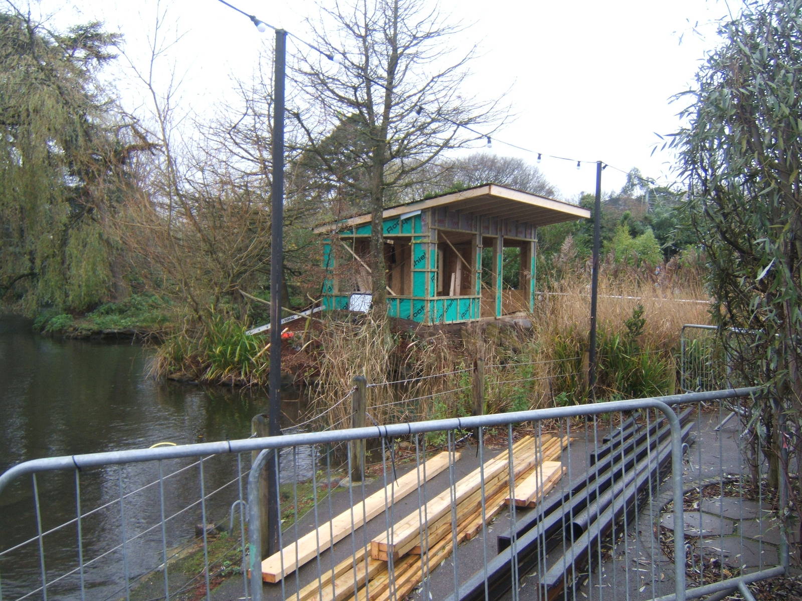 New house on one of the Islands