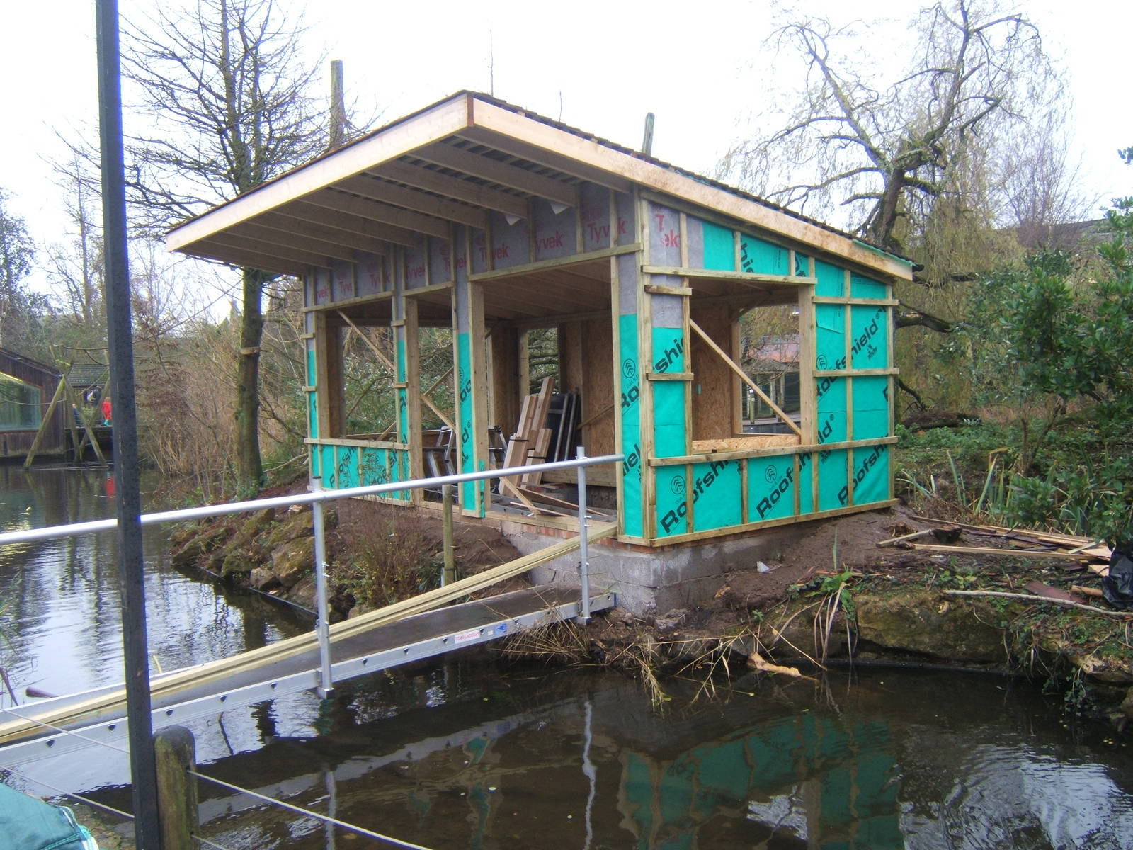 New house on one of the Islands