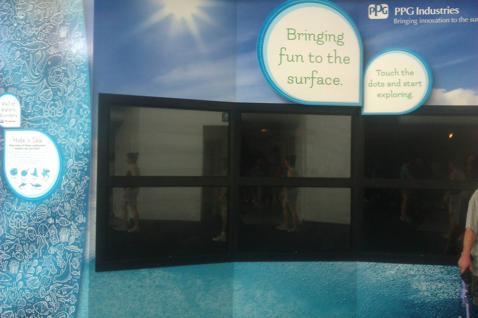 New Interactive playing games screen in PPG Aquarium