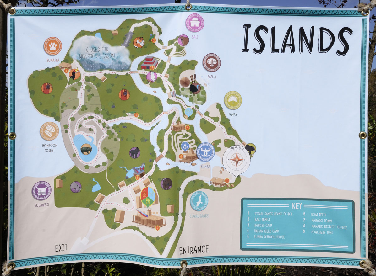 New Islands Map