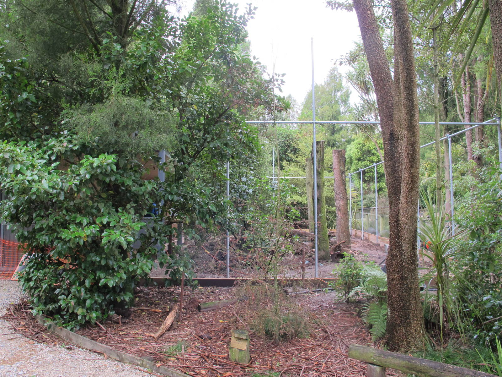 New Kakariki Aviary - Otorohanga Kiwi House Dec 2012