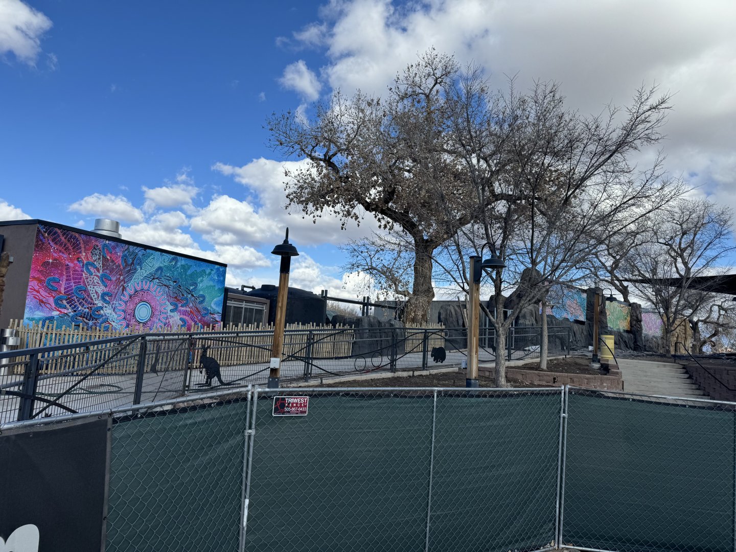 New Lorikeet walkthrough exhibit - side view