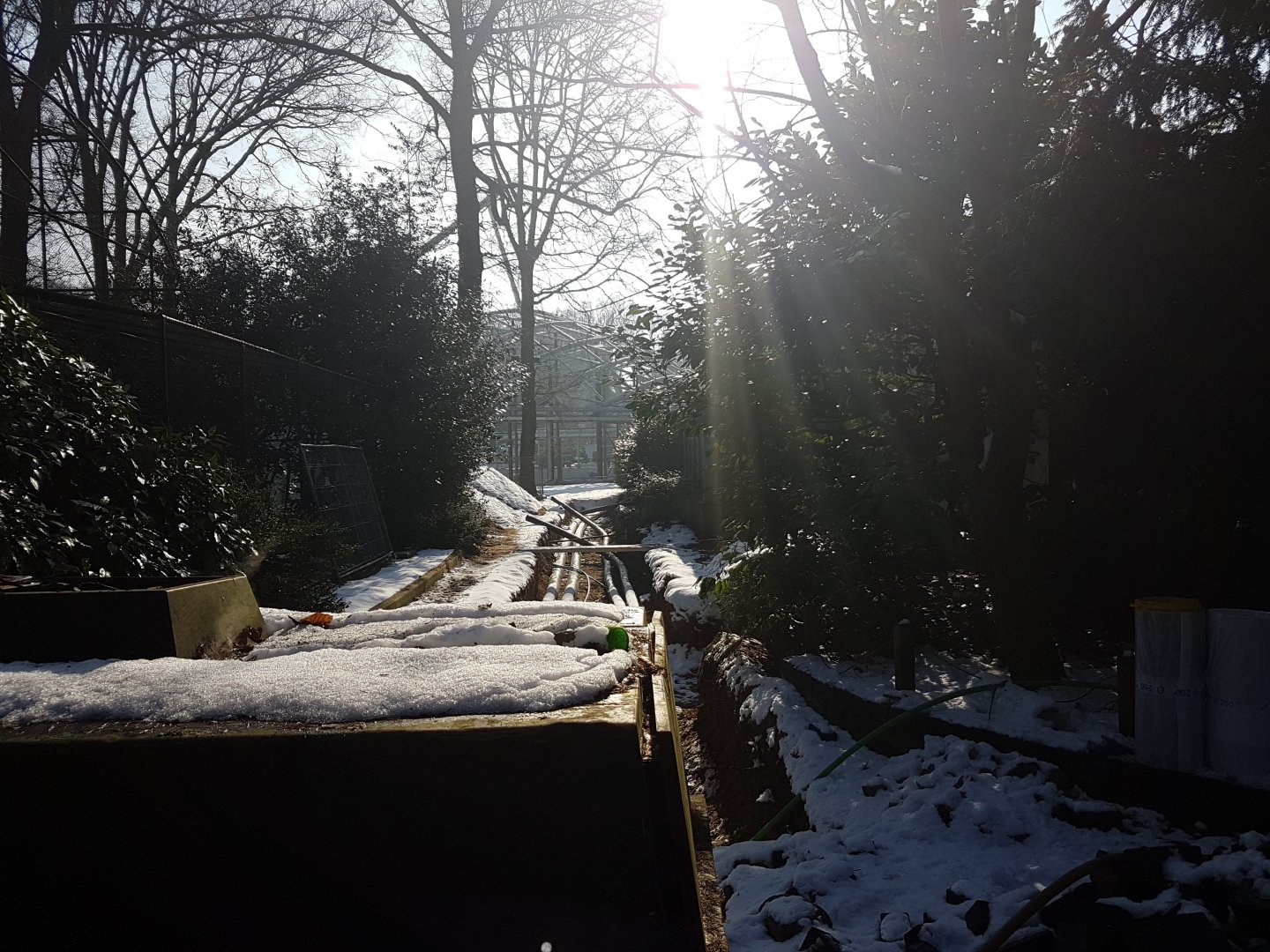 New Mangrove-hall under construction