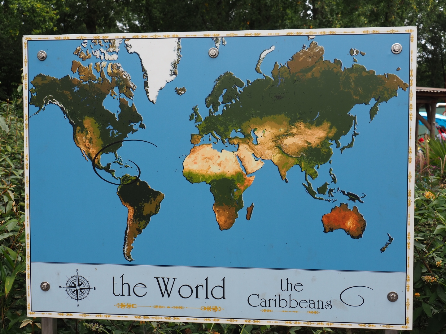 New Mangrove location map sign (Sep 16th, 2018)