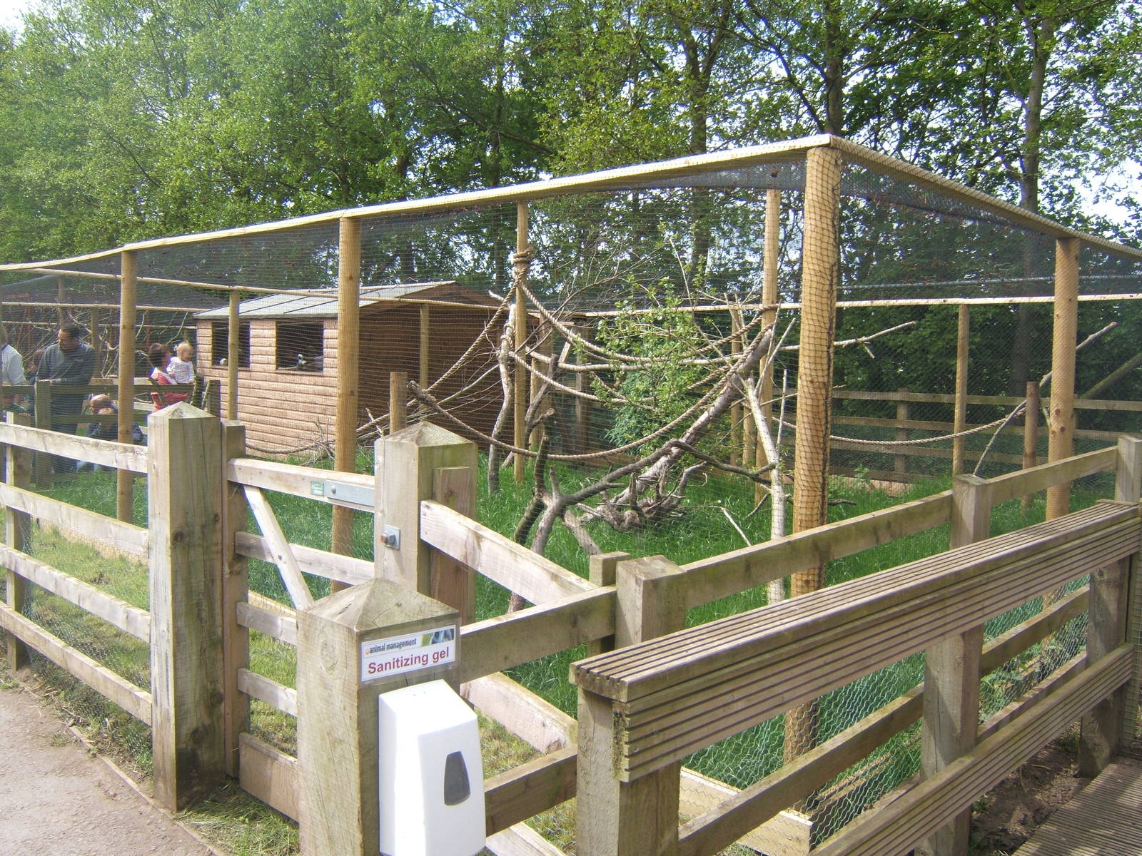 New Marmoset and Tamarin enclosures