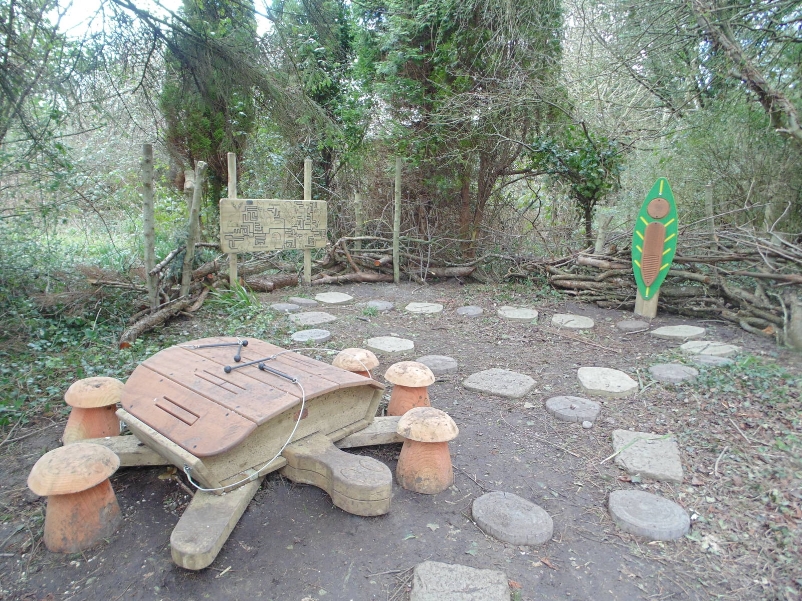 New musical area in The Bare Foot Trail