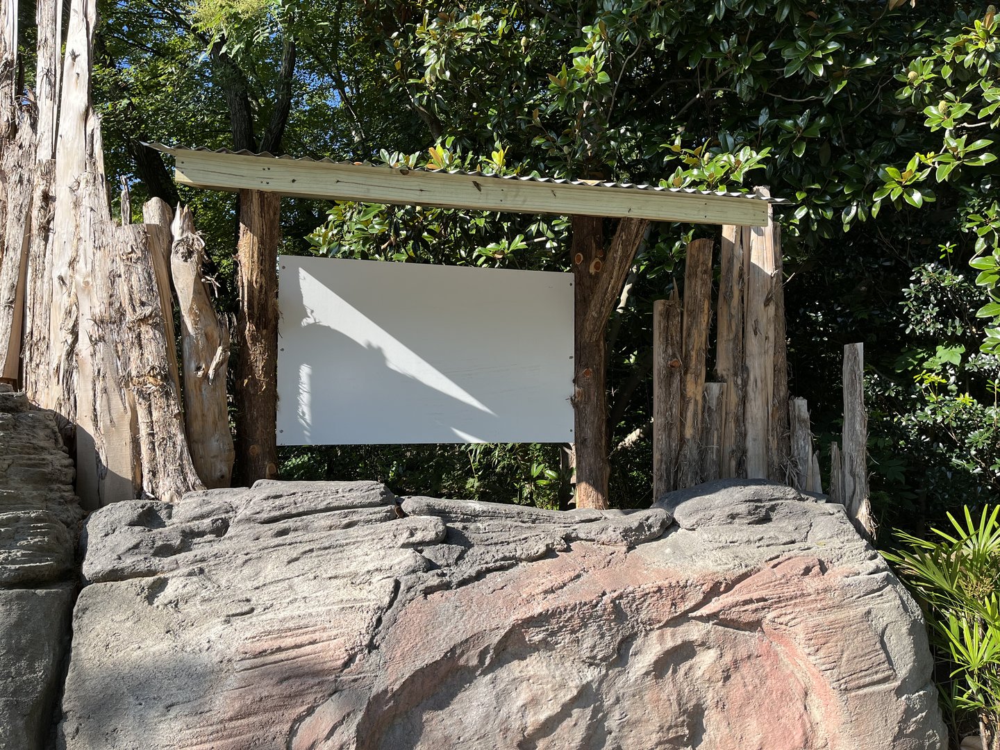 New Mystery Sign near Baboons